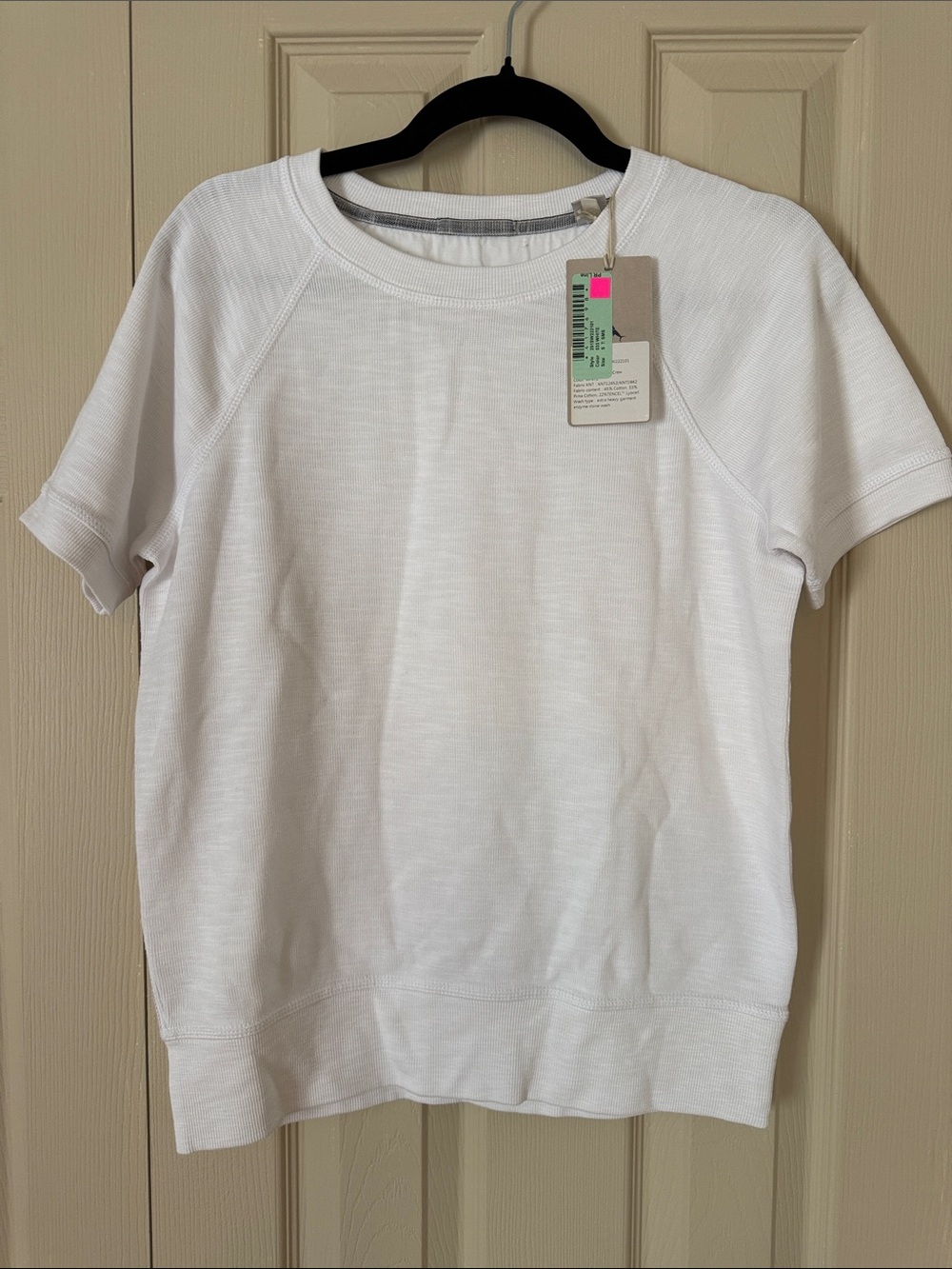 Tommy bahama nwt small White Short Sleeve Crewneck Sweatshirt